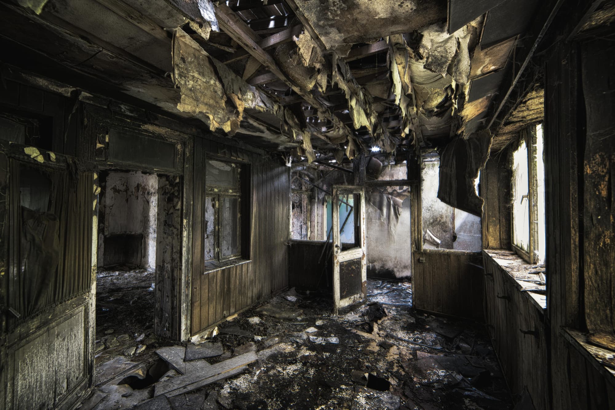 Après incendie